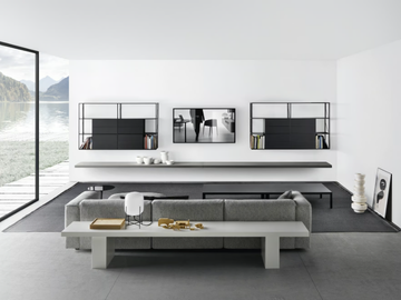 MINIMA 3.0 HANGING - Open floating aluminium bookcase by MDF Italia - view 3